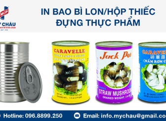 In Bao Bì Lon/Hộp Thiếc Đựng Thực Phẩm